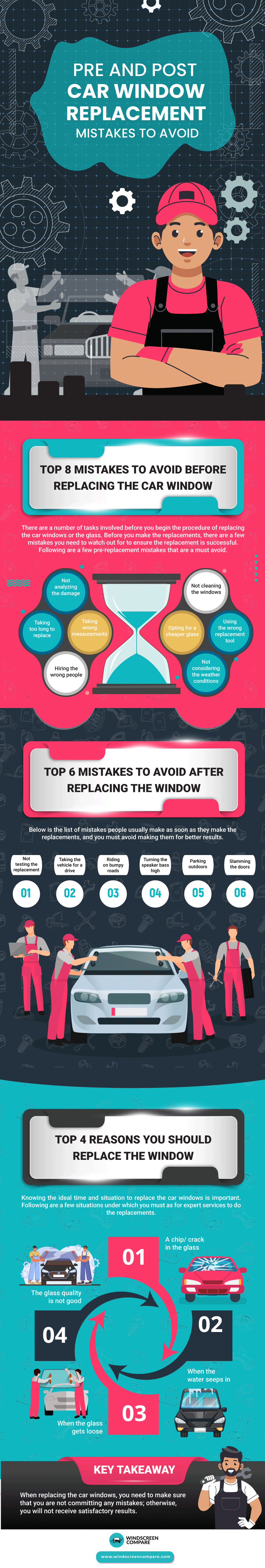 Pre And Post Car Window Replacement Mistakes To Avoid